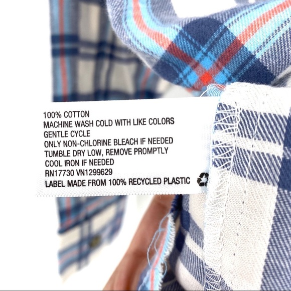 Wild fable Plaid Long Sleeve Button Down Shirt - Picture 6 of 6
